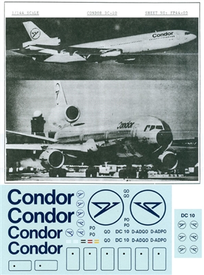 1:144 Condor McDD DC-10-30