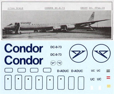 1:144 Condor Douglas DC-8-73F *Sold Out*