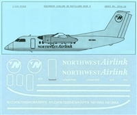 1:144 Northwest Airlink DHC-8 Dash 8