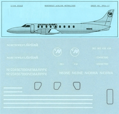 1:144 Northwest Airlink Sa.226 Metro