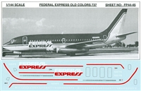 1:144 Federal Express Boeing 737-200