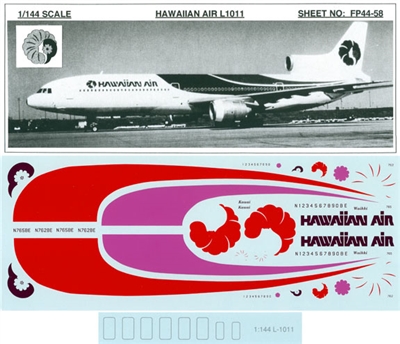 1:144 Hawaiian Airlines L.1011 Tristar 1