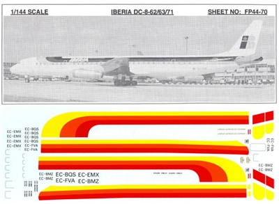 1:144 Iberia Douglas DC-8-63 *Sold Out*