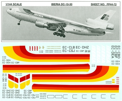 1:144 Iberia McDD DC-10-30 *Sold Out*