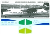 1:144 Air West (blue/green cs) Fokker F.27
