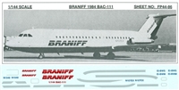 1:144 Braniff 1984 BAC 1-11-400