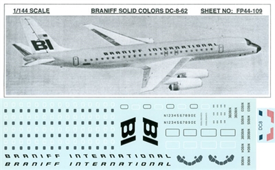 1:144 Braniff International Douglas DC-8