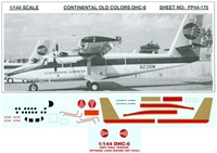 1:144 Continental Airlines DHC-6 Twin Otter 300