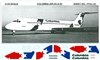 1:144 Columbia Airways Douglas DC-9-30