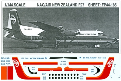 1:144 National Airways Corp / Air New Zealand Fokker F.27