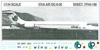 1:144 Viva Air Douglas DC-9-30