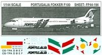 1:144 Portugalia Fokker 100