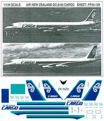 1:144 Air New Zealand Cargo DC-8-55F