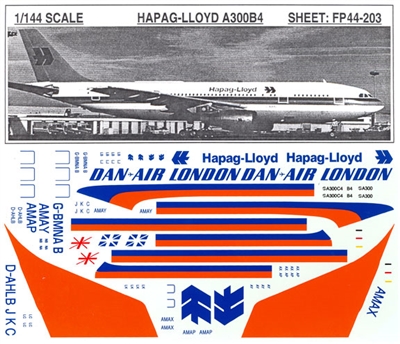 1:144 Hapag Lloyd Airbus A.300B4 / A.310 *Sold Out*