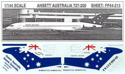 1:144 Ansett Australia Boeing 727-200 *Sold Out*