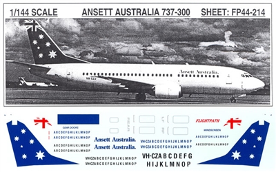 1:144 Ansett Australia Boeing 737-300