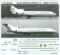 1:144 Royal Brunei Boeing 727-200