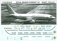 1:144 Royal Brunei Boeing 737-200