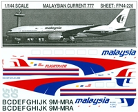 1:144 Malaysian Airlines Boeing 777-200