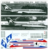 1:144 Texas International Douglas DC-9-30 / -10