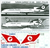 1:144 Turkish Airlines Boeing 727-200, Turkish Cargo Boeing 737-200F