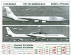 1:144 TNT Boeing 707-320C, Douglas DC-8-73