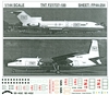 1:144 TNT Boeing 727-100, Fokker F.27