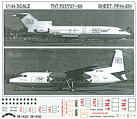 1:144 TNT Boeing 727-100, Fokker F.27