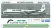 1:144 Air Gabon V.953 Vanguard