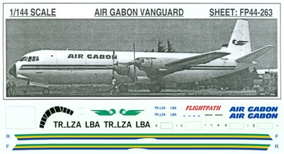 1:144 Air Gabon V.953 Vanguard