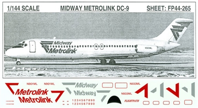 1:144 Midway Douglas DC-9-30