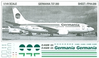 1:144 Germania Boeing 737-300