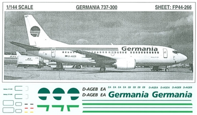 1:144 Germania Boeing 737-300