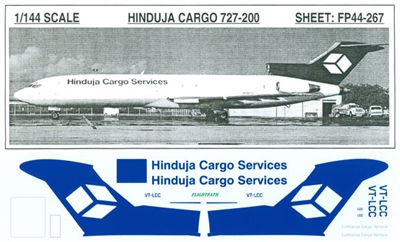 1:144 Hinduja Cargo Boeing 727-200F