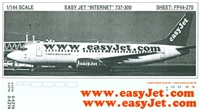 1:144 EasyJet 'Internet' Boeing 737-300