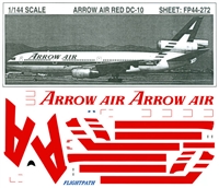 1:144 Arrow Air (Red stripes) McDD DC-10