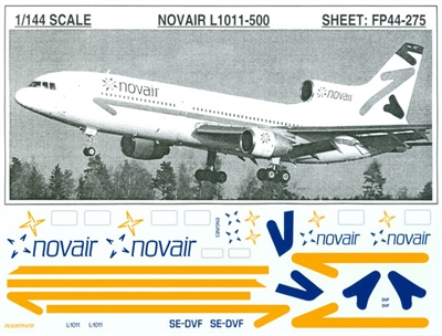 1:144 Novair Sweden L.1011 Tristar 500