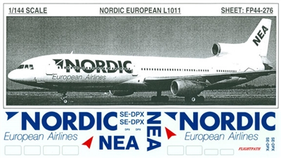 1:144 Nordic European L.1011 Tristar