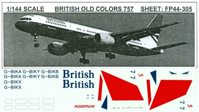 1:144 British (Airways) Boeing 757-200