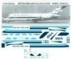 1:144 British Midland Douglas DC-9-15/-30