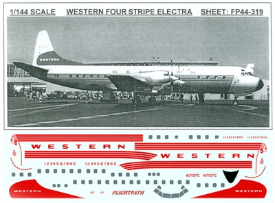1:144 Western Airlines L.188 Electra