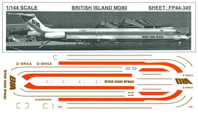 1:144 British Island Airways McDD MD80