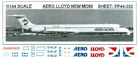 1:144 Aero Lloyd McDD MD-80