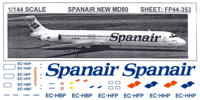 1:144 Spanair McDD MD-80