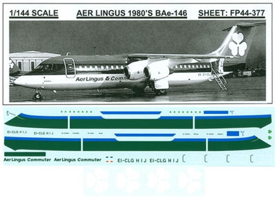 1:144 Aer Lingus (1980's cs) Bae 146-300