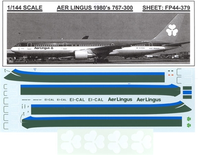 1:144 Aer Lingus (1980's cs) Boeing 767-300ER