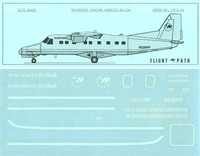 1:72 Northwest Airlink Dornier 228-200