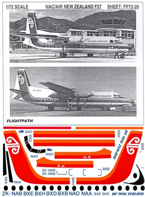 1:72 NAC/ANZ Fokker F.27 *Sold Out*