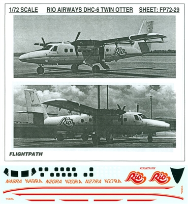 1:72 Rio Airways DHC-6 Twin Otter