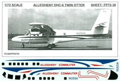 1:72 Allegheny Commuter DHC-6 Twin Otter
